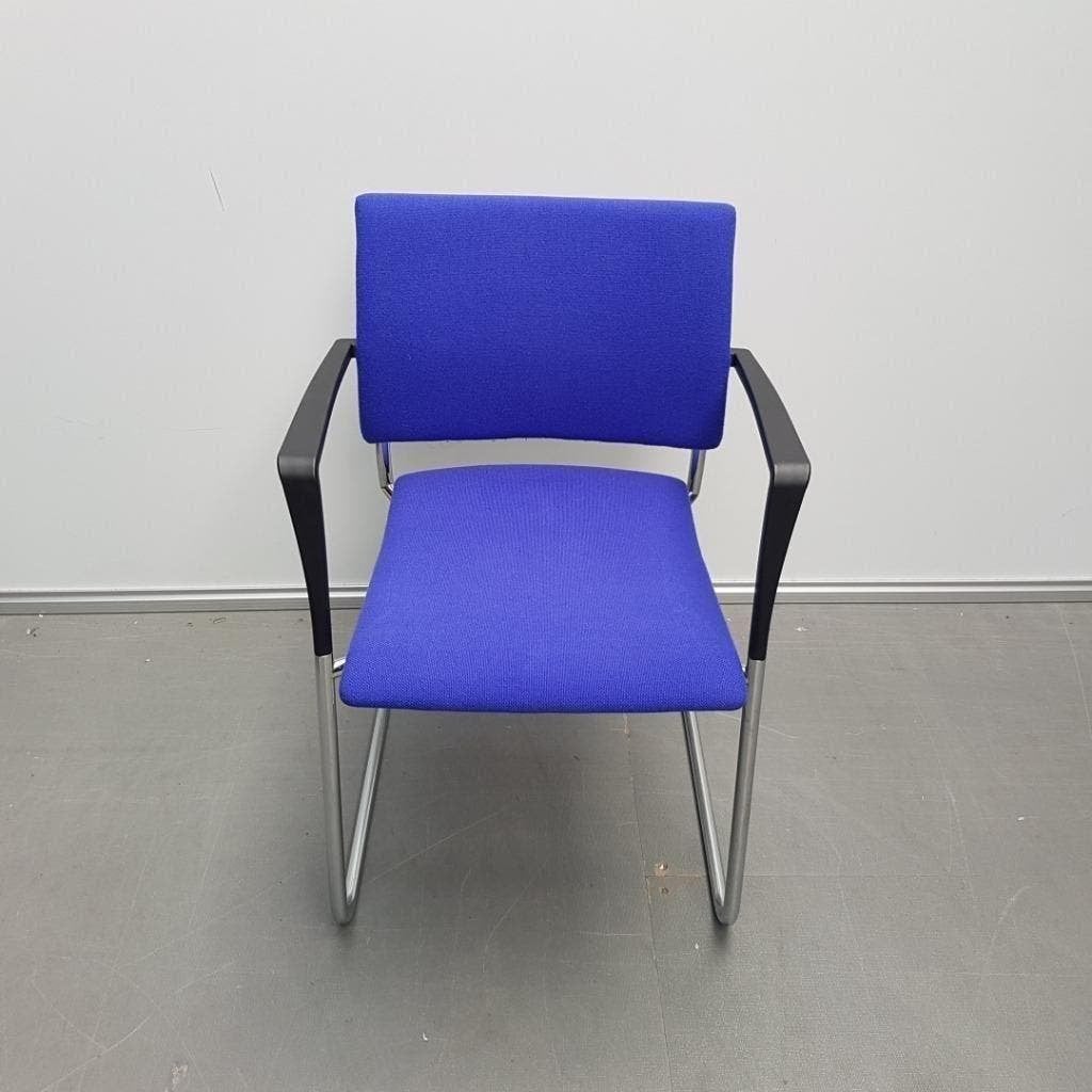 Casala Feniks eetkamerstoelen paarse stof  (alleen als set), Huis en Inrichting, Stoelen, Ophalen, Gebruikt, Overige kleuren, Vier