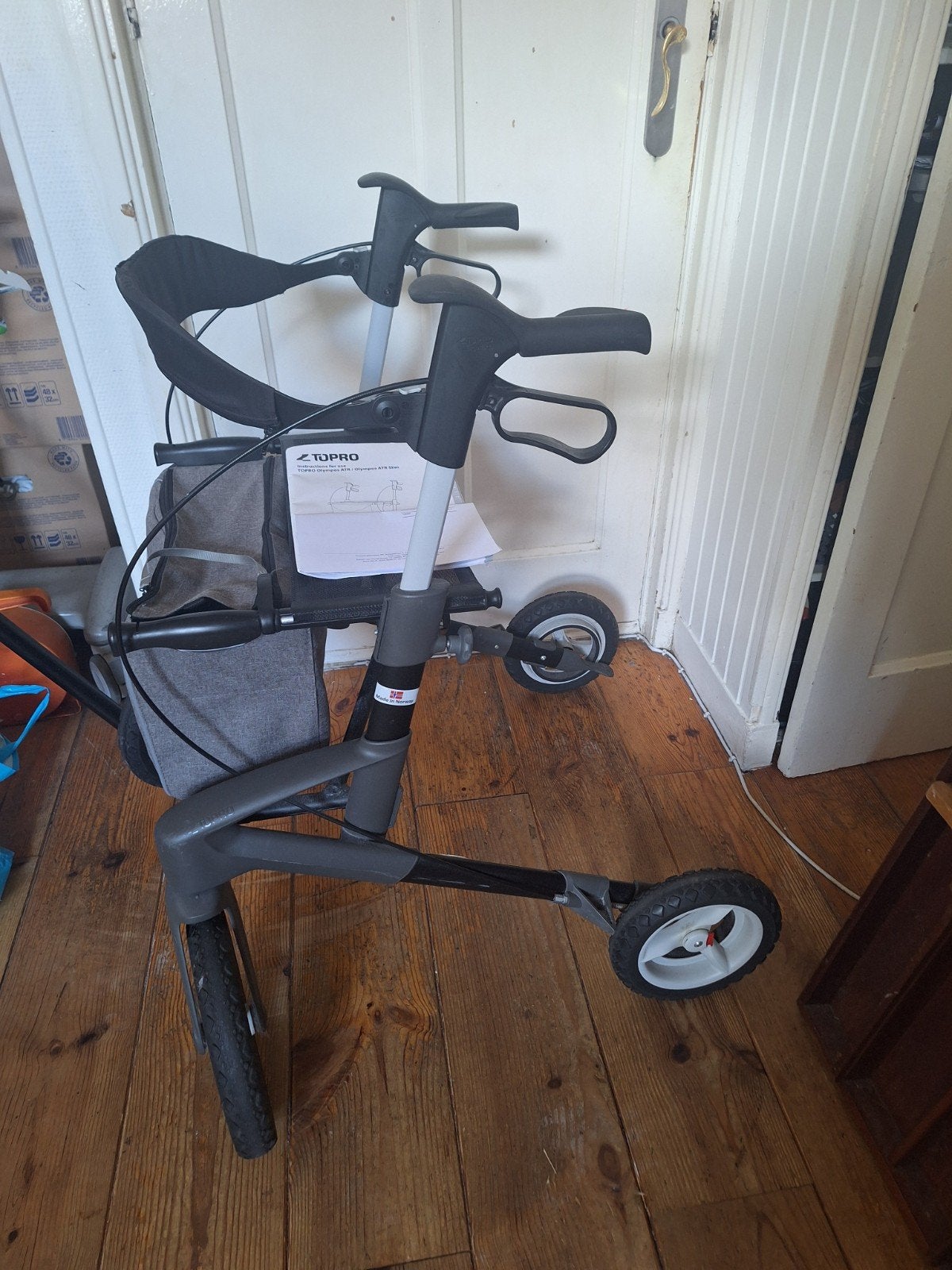 Topro Olympos ATR M – Rollator Lichtgewicht Inklapbaar!, Diversen, Rollators, Ophalen, Opvouwbaar, Zo goed als nieuw
