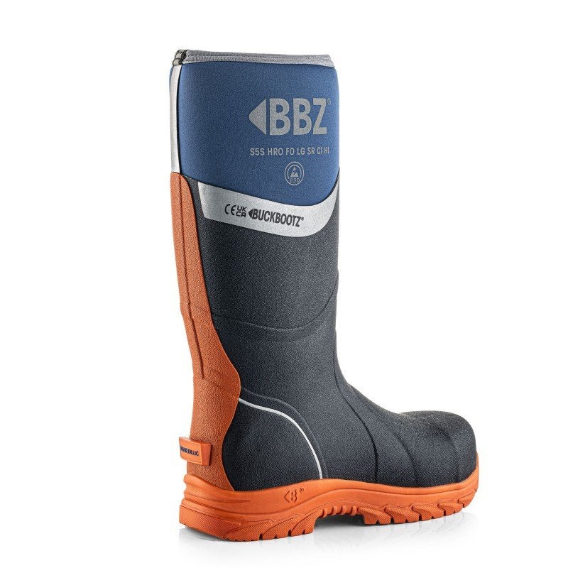 BuckBootz BBZ6000BL S5 Waterdichte Werklaarzen Blauw 40-47, Werkschoenendeal, Marktplaats@werkschoenendeal.nl, Dames, Buckbootz