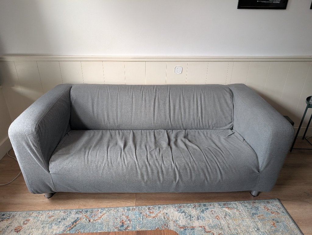 IKEA klippan bank, Ophalen, Gebruikt, 150 tot 200 cm, Tweepersoons