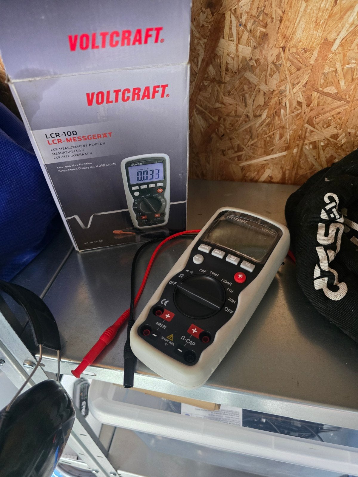 Nieuwe Voltcraft LCR-100 LCR-meter, Ophalen of Verzenden, Nieuw, Multimeter