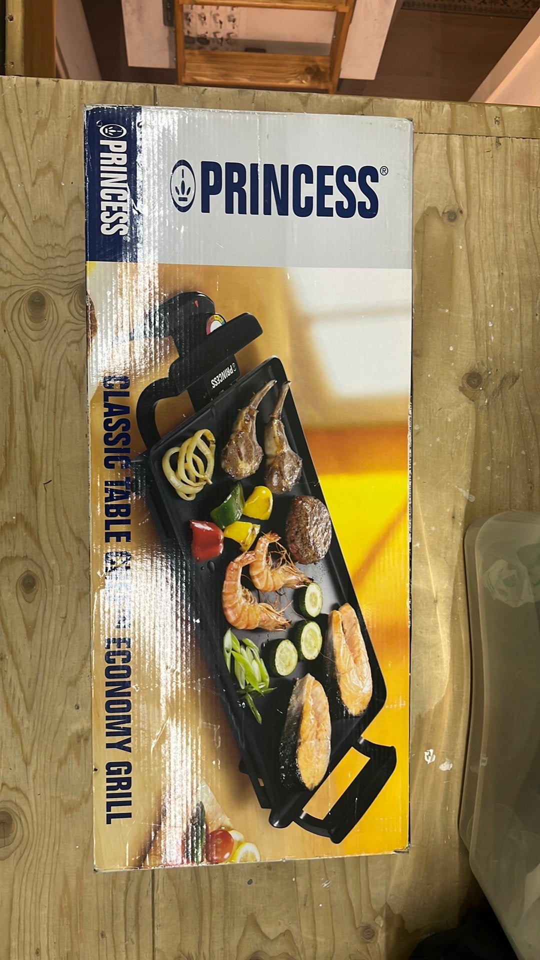 Princess 102209 Economy Table Grill grilplaat, Ophalen, Zo goed als nieuw