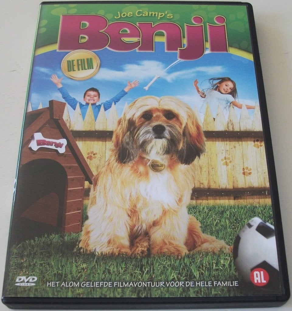 Dvd *** BENJI *** De Film, Engels, Alle leeftijden, Nederlands, Ophalen of Verzenden