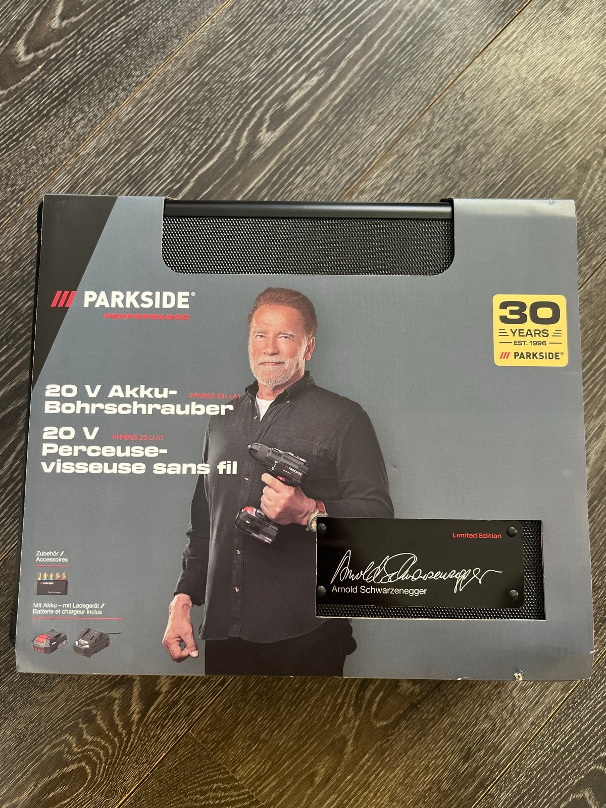 Limited edition Parkside 20V Accu-Boorschroefmachine, Ophalen of Verzenden, Nieuw, 600 watt of meer, Boor- en Schroefmachine
