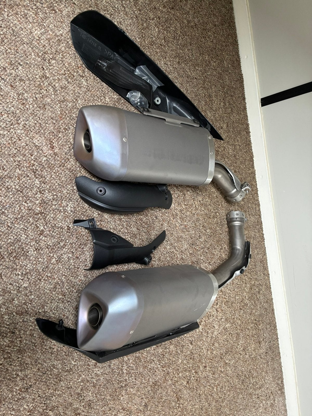 Set uitlaatdempers Yamaha YZF R1 2010, Motoren, Ophalen, Nieuw
