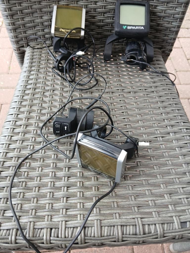 Koga sparta display met houder en bediening  gashandel., Fietsen en Brommers, Ophalen, Gebruikt