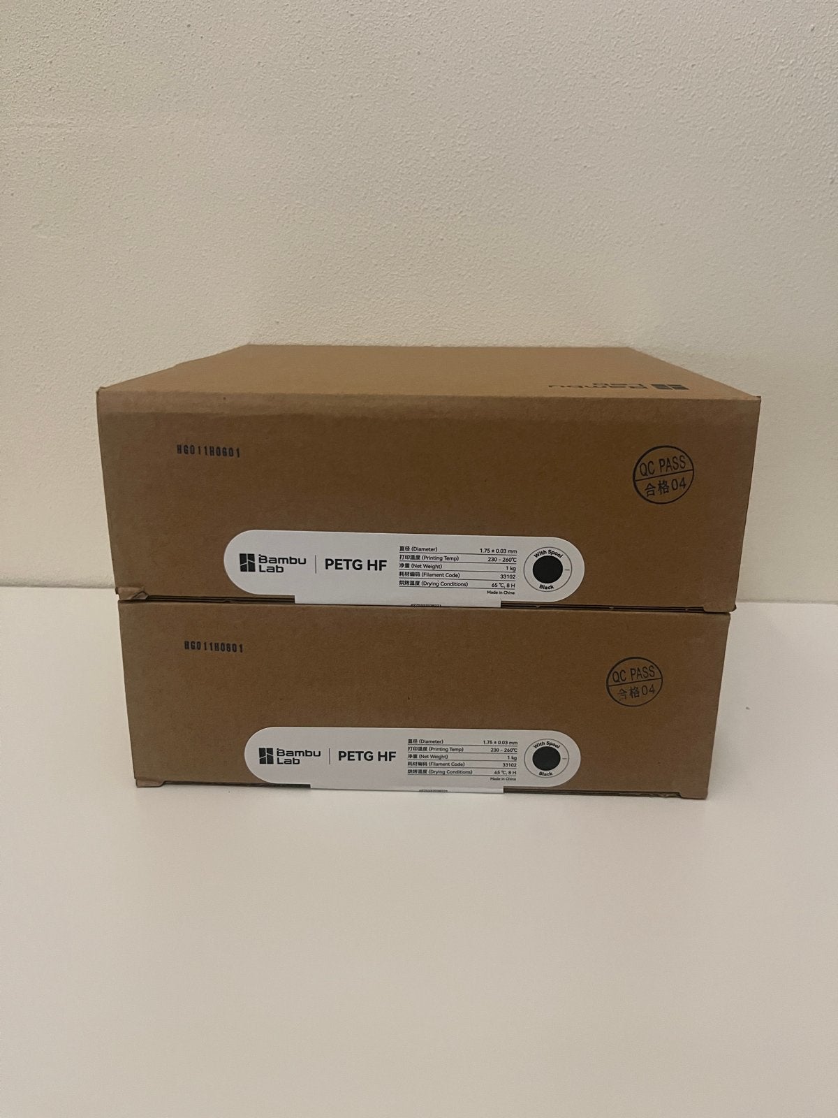Bambu Lab PETG HF Refill Zwart Filament, Computers en Software, Ophalen of Verzenden, Nieuw, Filament