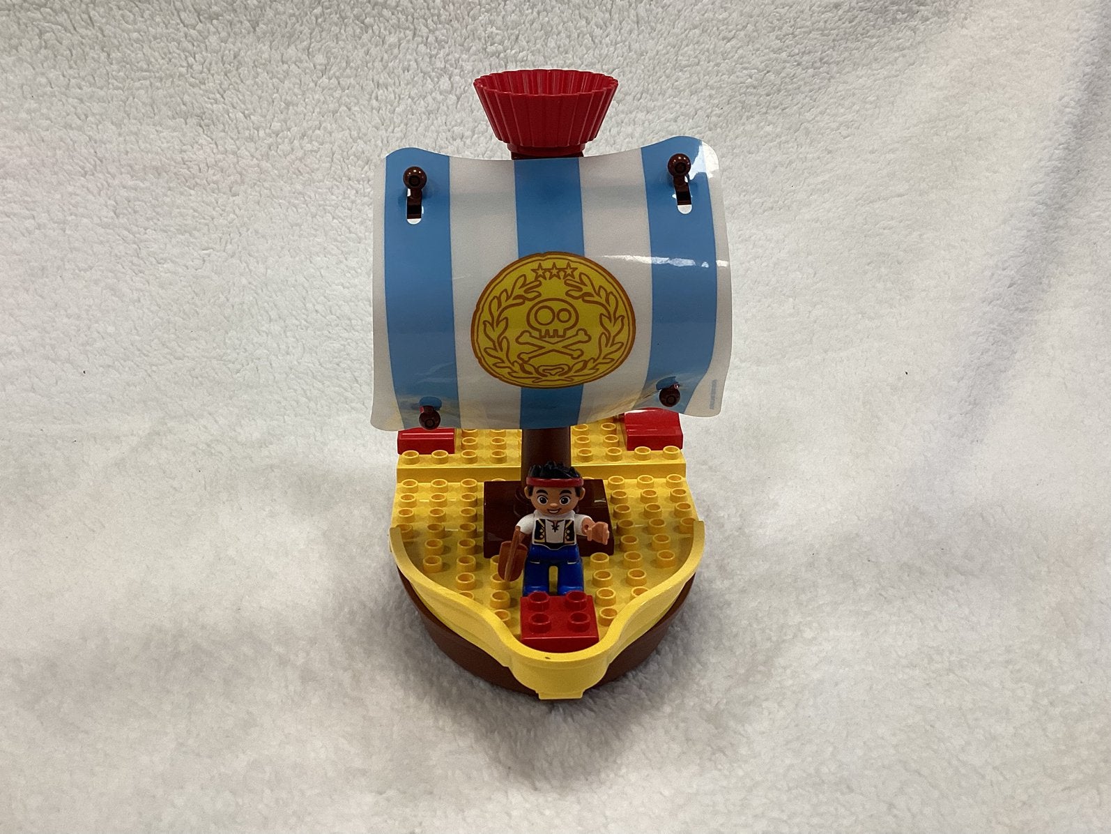 Duplo Jakes piratenschip, Aastvej 1, 7190 Billund, Denemarken, Product.compliance@LEGO.com, Ophalen of Verzenden, Zo goed als nieuw