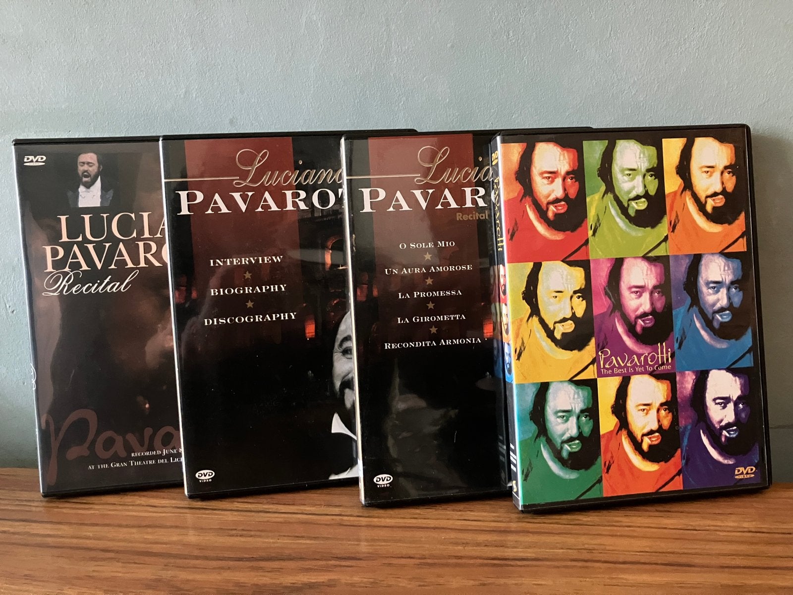 Luciano Pavarotti - muziek dvd set, Alle leeftijden, Ophalen of Verzenden, Zo goed als nieuw