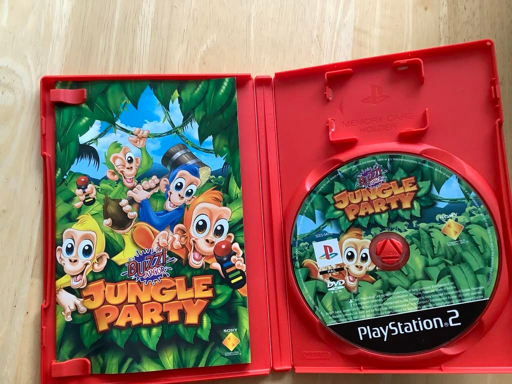 Buzz! Junior: Jungle Party - PlayStation 2 (PS2), Spelcomputers en Games, Games | Sony PlayStation 2, Gebruikt, Overige genres
