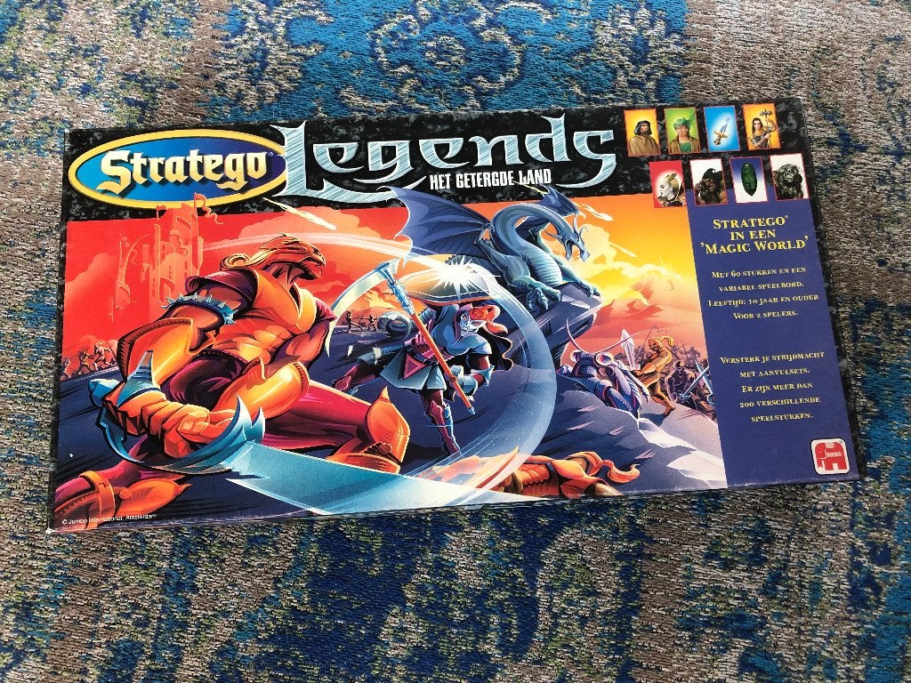 Bordspel Stratego Legends - Jumbo, Hobby en Vrije tijd, Gezelschapsspellen | Bordspellen, Een of twee spelers, Ophalen of Verzenden