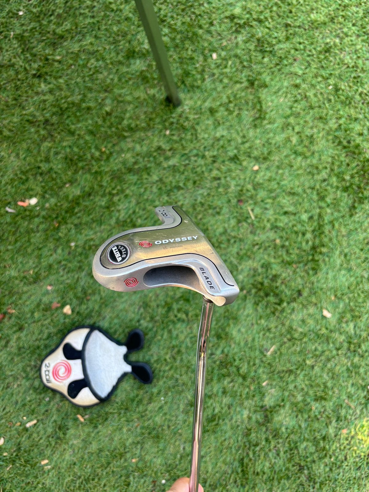 Odyssey 2ball White Steel putter (37inch), Sport en Fitness, Golf, Ophalen of Verzenden, Gebruikt, Club, Callaway