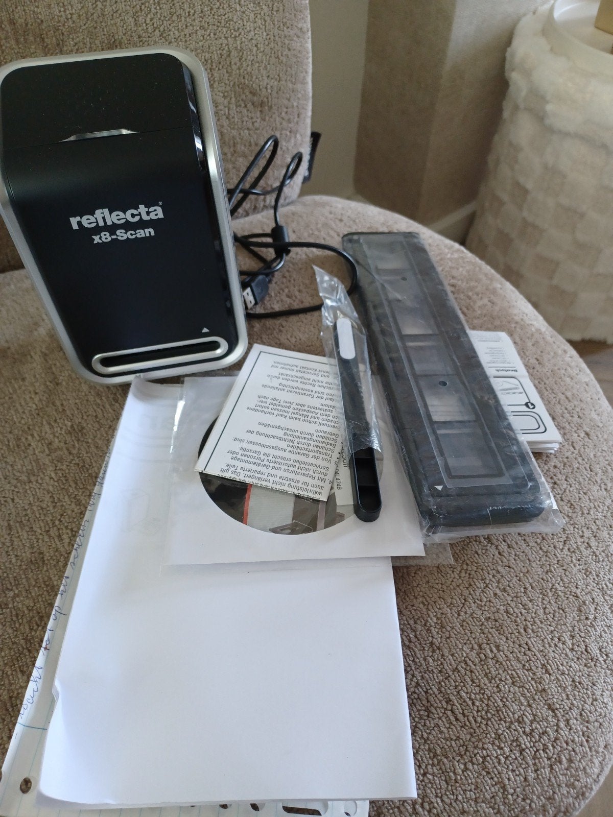 Reflecta x8-Scan Diascanner/Filmscanner, Computers en Software, Scanners, Ophalen, Diascanner, MacOS, Zo goed als nieuw