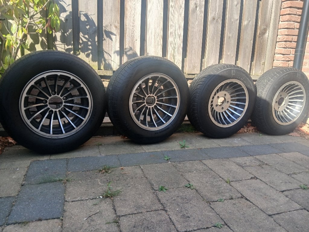 3 SET Centerline 10j Chevy Western 5x4,75 VECTOR 5x4,5 5x5, Gebruikt, Ophalen of Verzenden, All Season, Band(en)