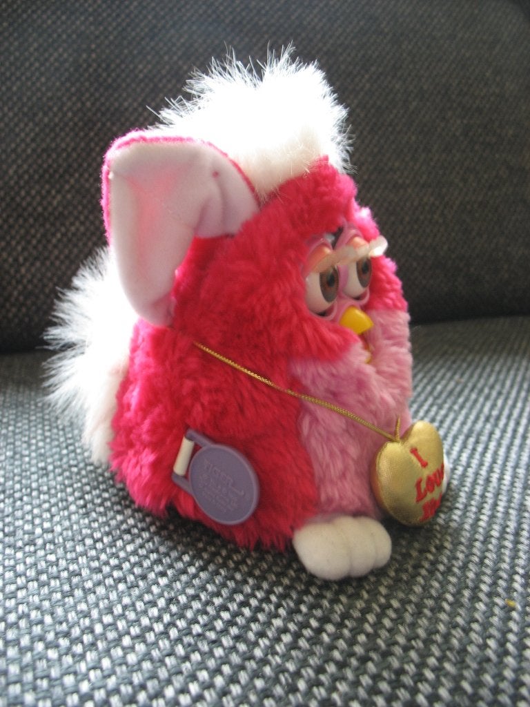 Furby Valentijn I Love You One of a Kind Zeldzaam Vintage, Ophalen, Zo goed als nieuw
