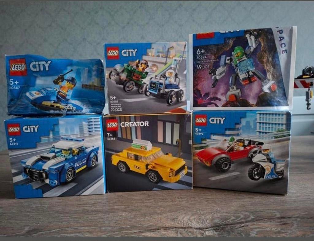 6 Lego doosjes City/ Creator., Ophalen of Verzenden