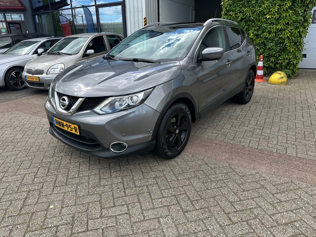 Nissan Qashqai 1.2 N-Connecta,Pano,360Camera,LEDER, Gebruikt, 4 cilinders, 116 pk, Leder