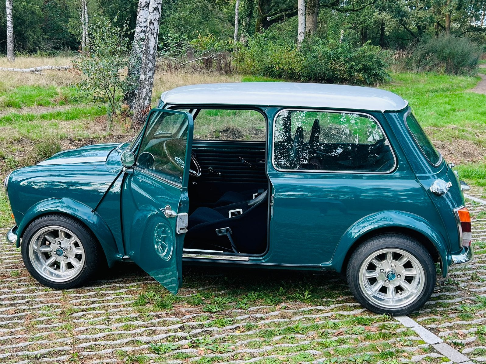 Mini 25 1.0 1985 Racing Green, Auto's, Voorwielaandrijving, 4 cilinders, Origineel Nederlands, 620 kg