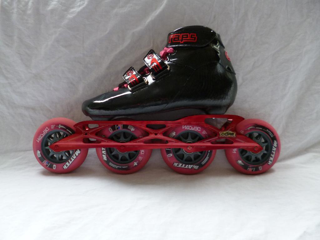 Raps Lion / Powerslide core triple X, maat 41., Sport en Fitness, Skeelers, Ophalen of Verzenden, Zo goed als nieuw, Inline skates 4 wielen