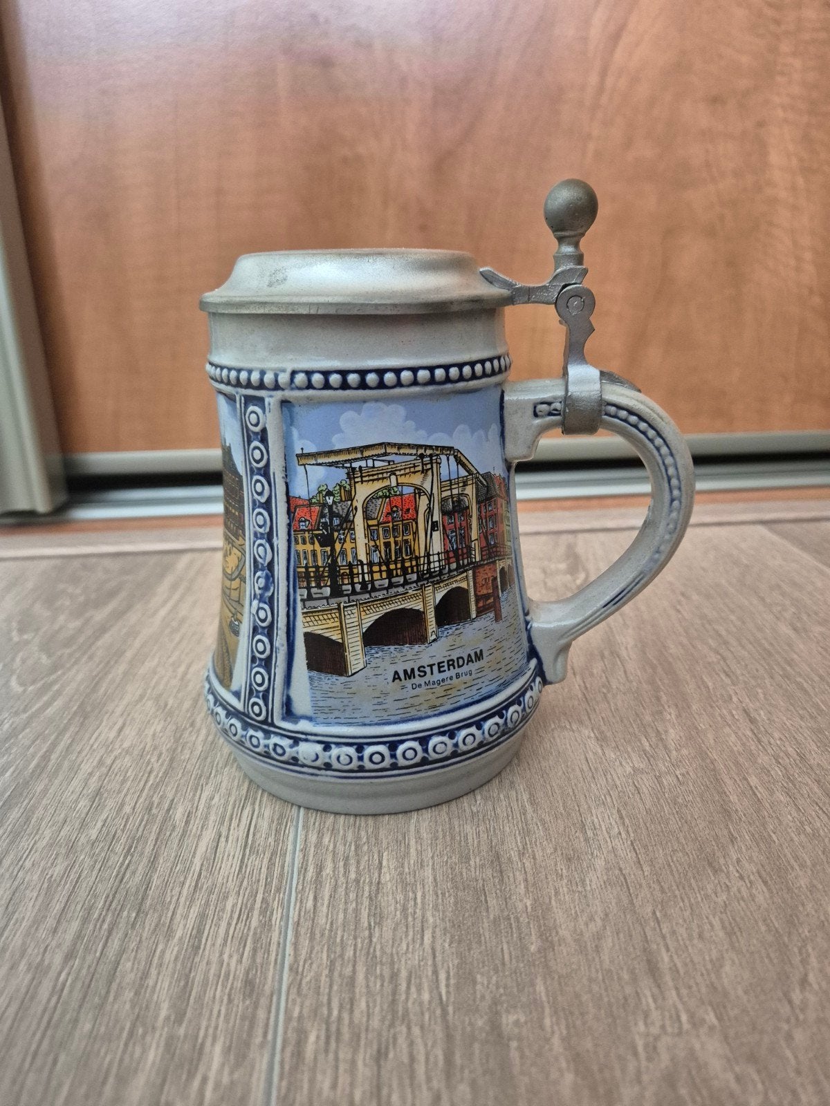 Stenen bierpul Amsterdam, Verzamelen, Ophalen of Verzenden, Nieuw, Pul(len), Overige merken