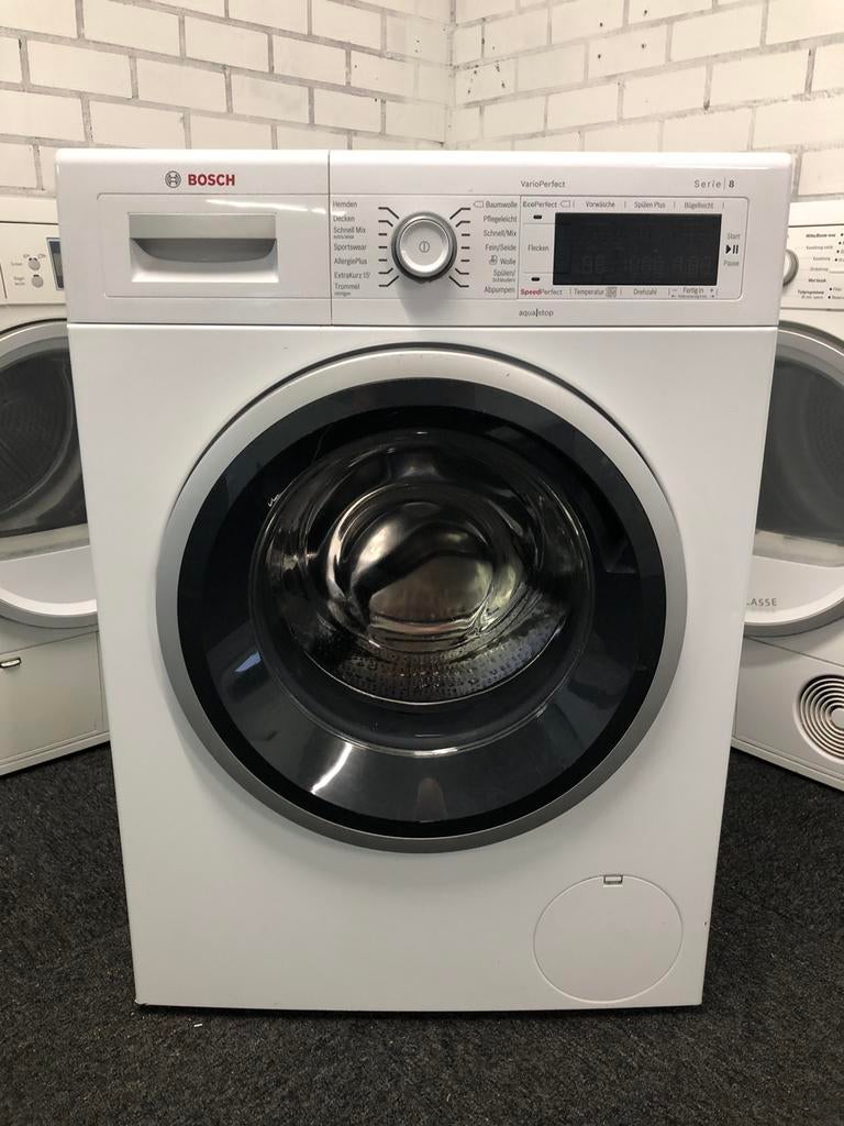 €325 A+++ 8kg Bosch Serie8 home WASMACHINE Met garantie, Ophalen, Minder dan 85 cm, 8 tot 10 kg, Kort programma