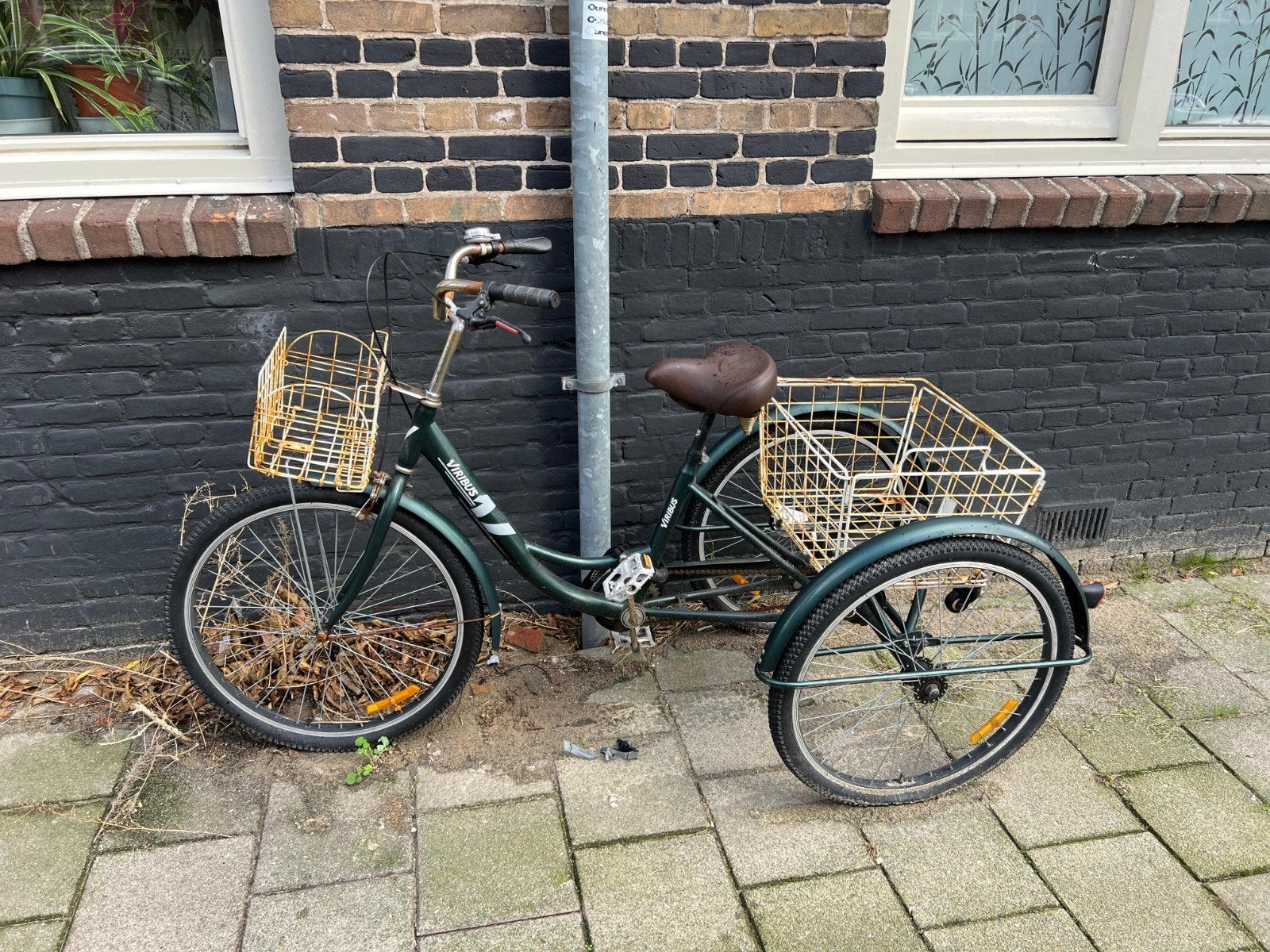 Driewieler, Ophalen