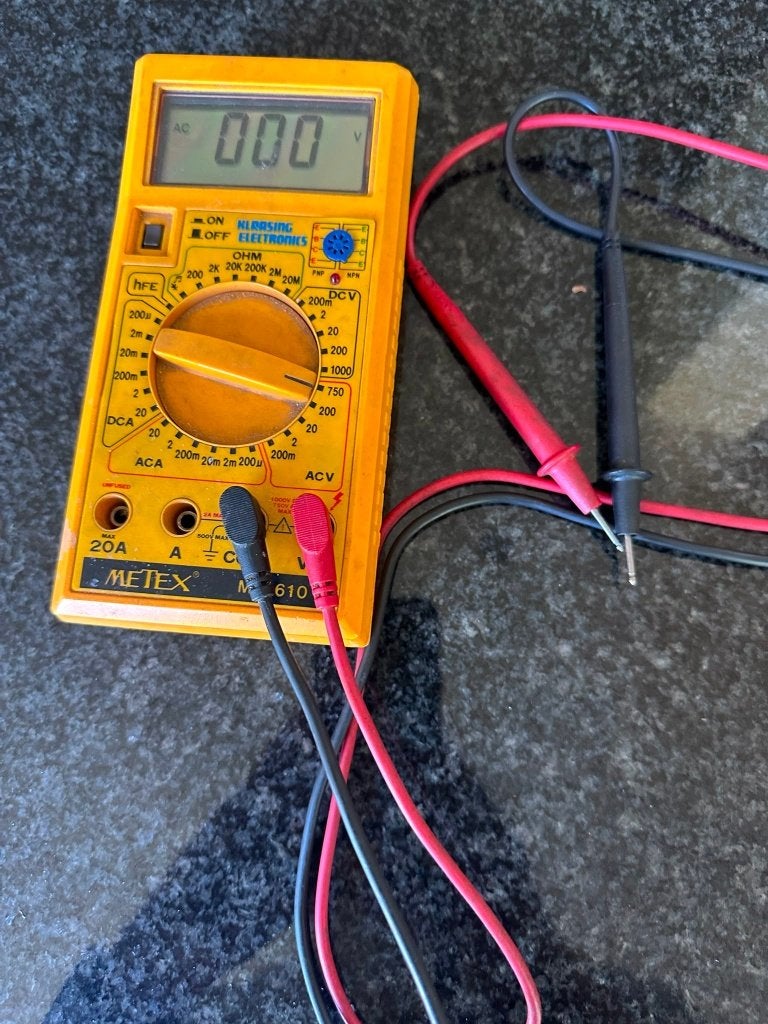 Universeelmeter, Doe-het-zelf en Verbouw, Ophalen of Verzenden, Gebruikt, Multimeter