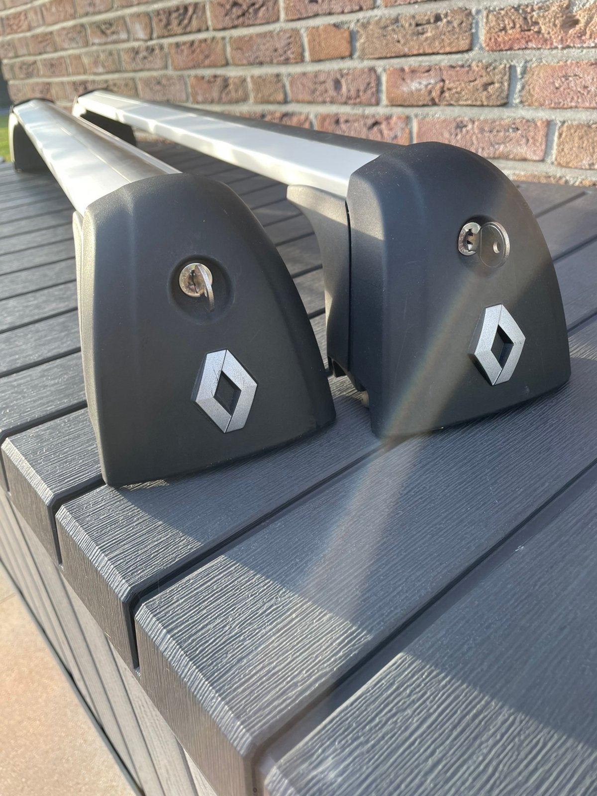 Originele dakdragers Renault Kadjar met dakrails!, Ophalen of Verzenden, Gebruikt