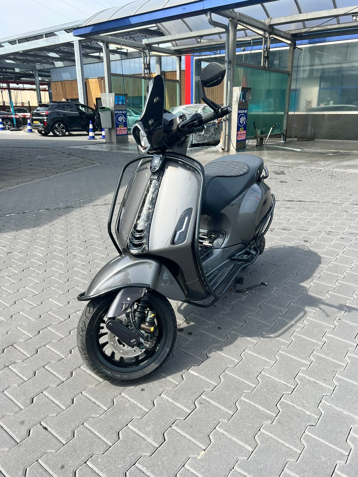 Vespa sprint e5 80cc full zelioni, Ophalen, Overige modellen, Maximaal 45 km/u, Zo goed als nieuw
