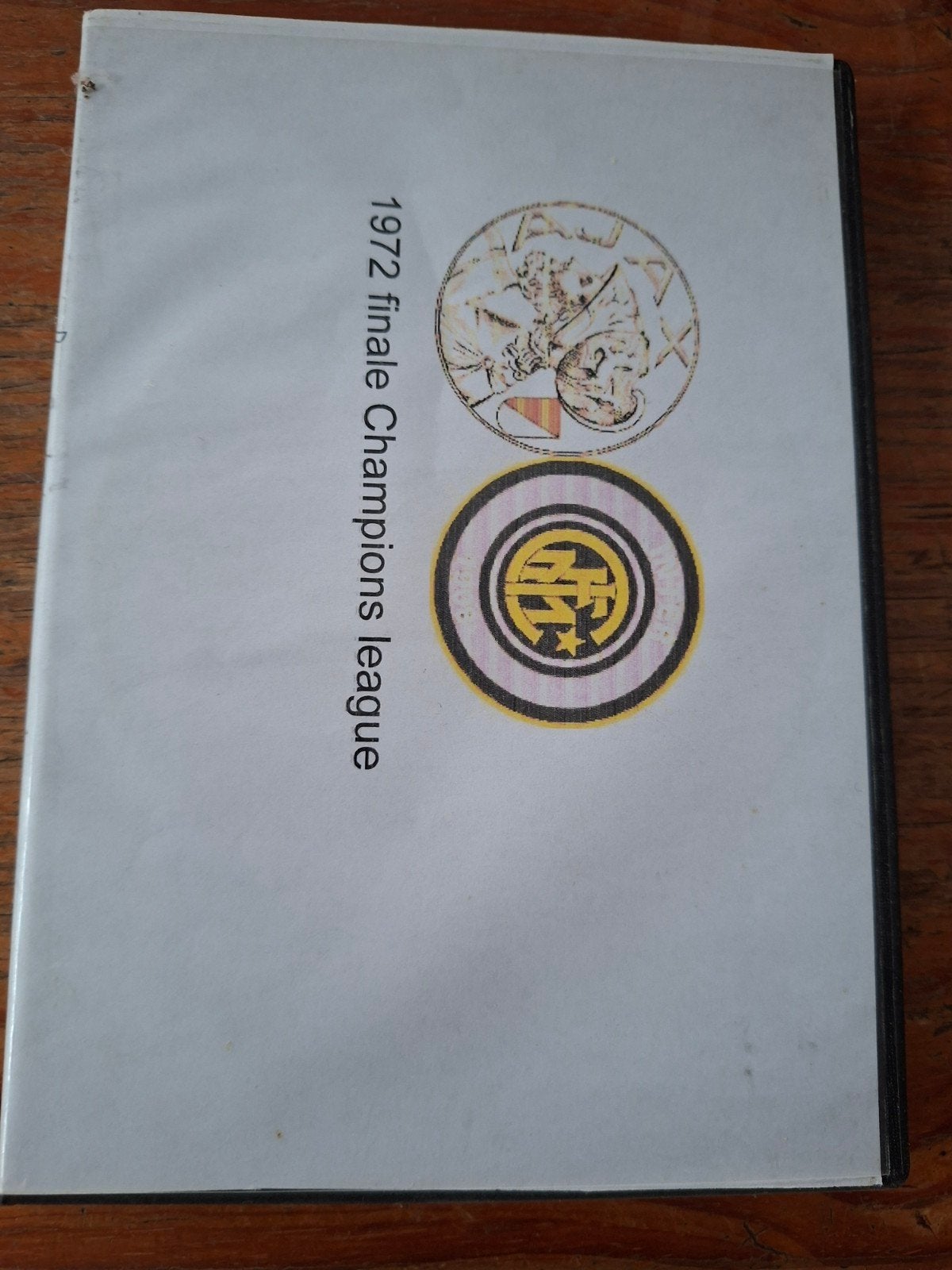 DVD - CL finale 1972 Ajax - Internazionale, Ophalen of Verzenden, Zo goed als nieuw