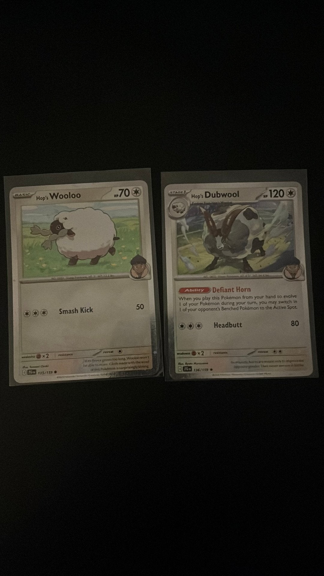 Pokemon Wooloo, Dubwool - Promo, Ophalen of Verzenden, Zo goed als nieuw
