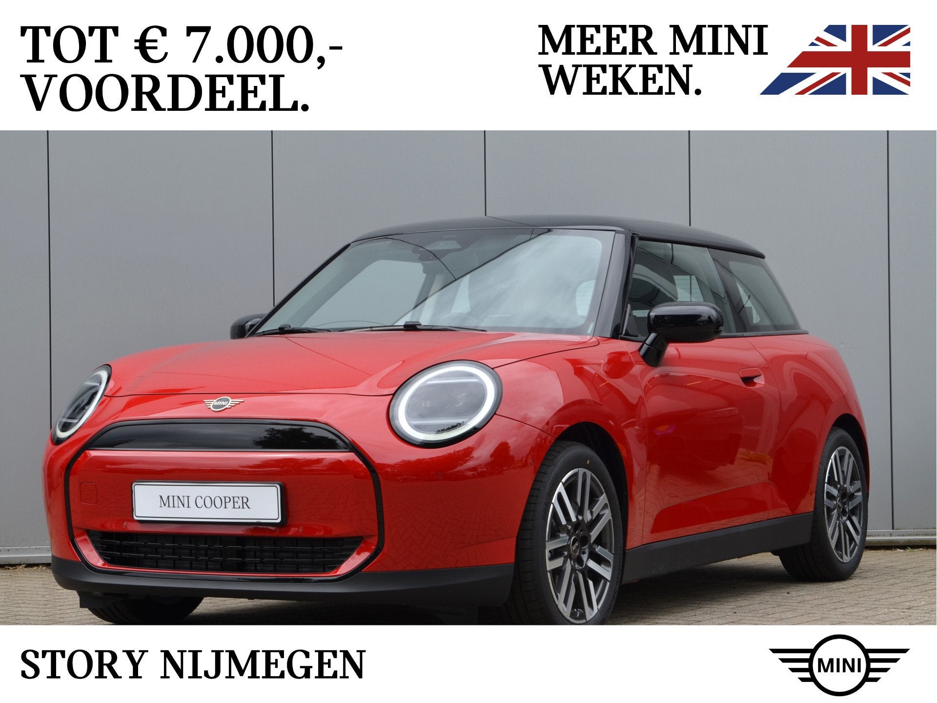 MINI Hatchback Cooper E / Classic / Pakket S / 17 inch Paral, Dealer onderhouden, Met garantie (alle), 4 stoelen, Nieuw