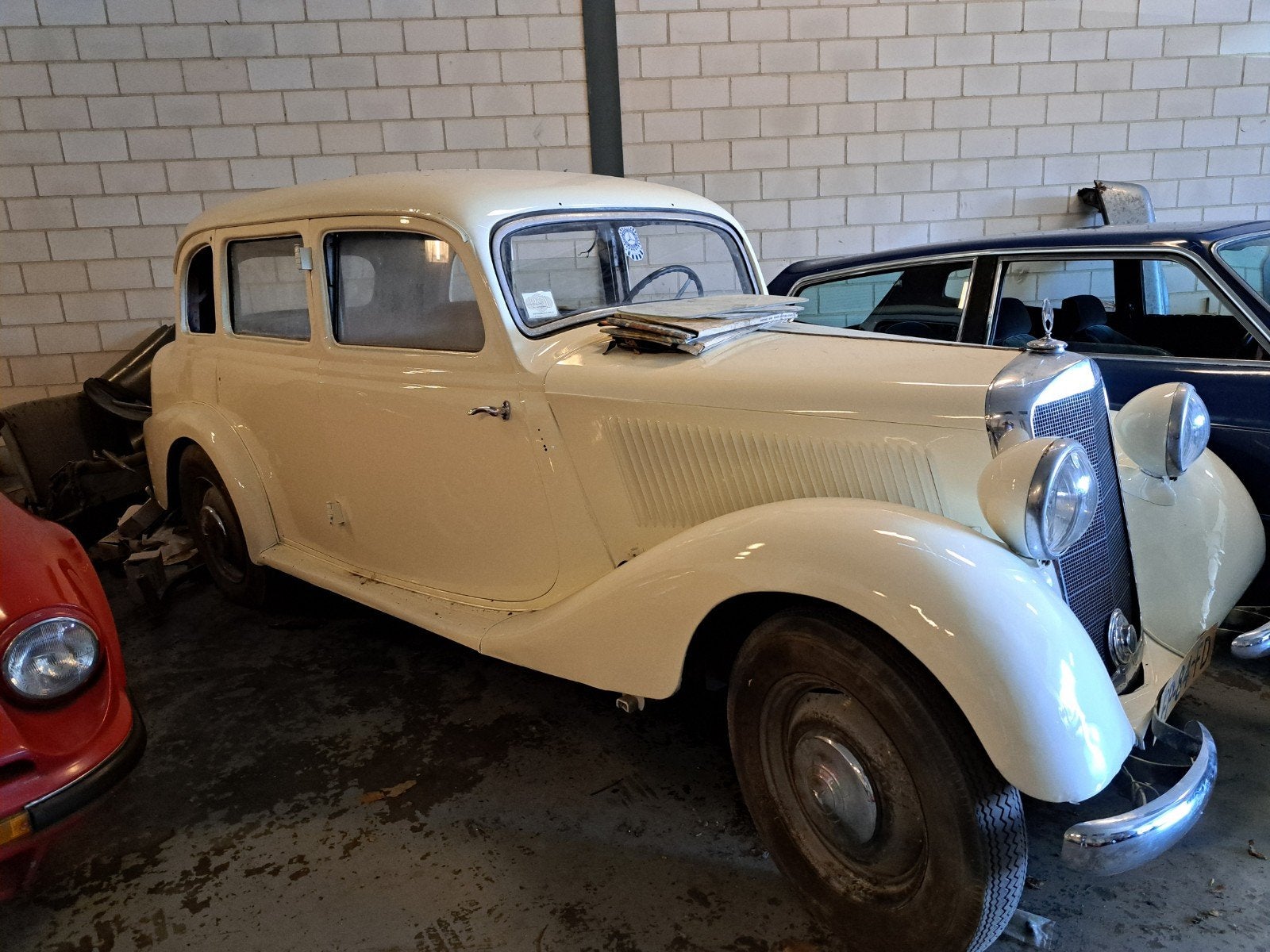 Mercedes 170 s-d 1951 apk vrij 1 stuk gebouwd ultrazeldzaam, foto 5