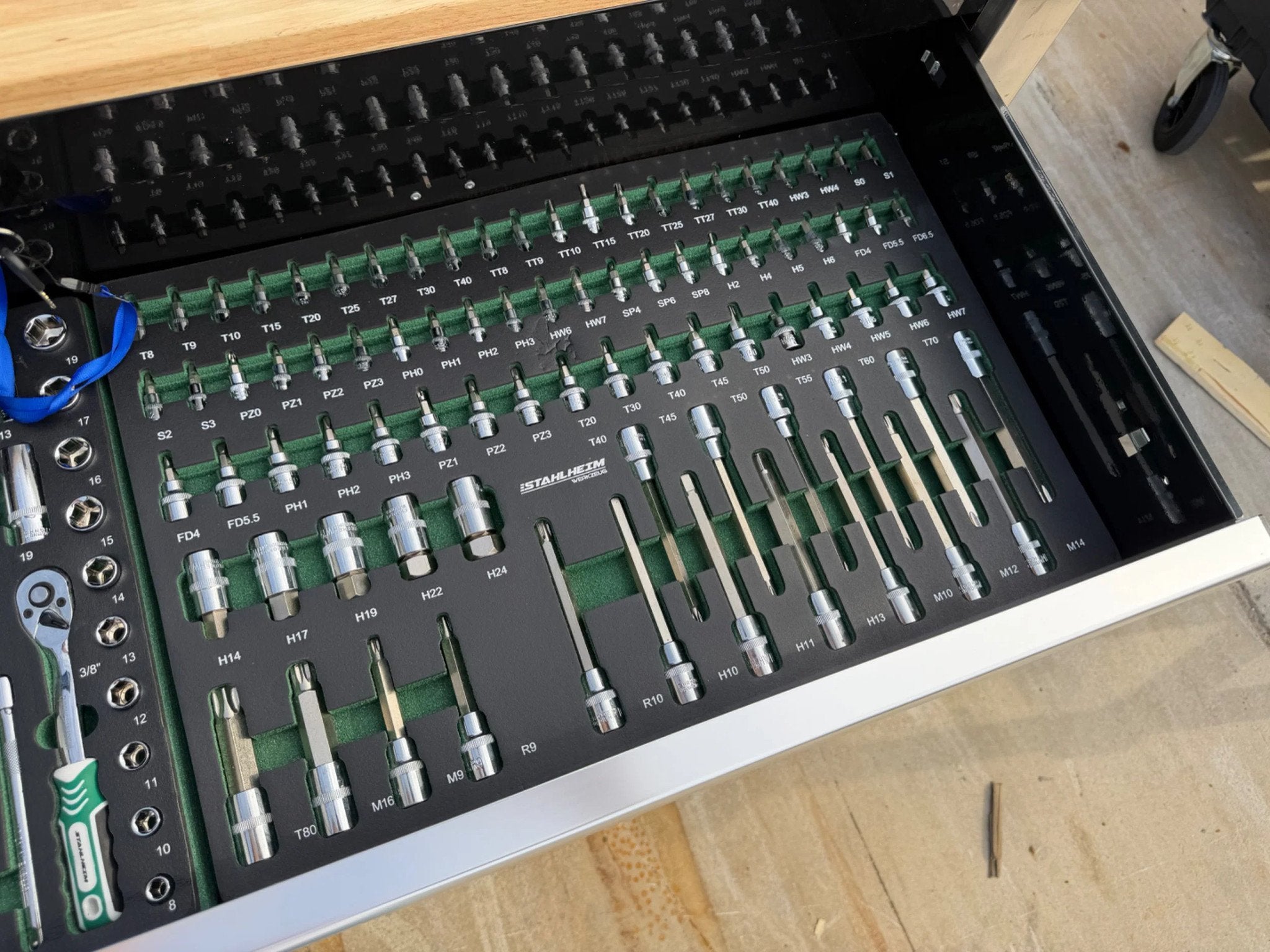 Sidalco Robuuste Premium Gereedschapswagen – Compleet uitg