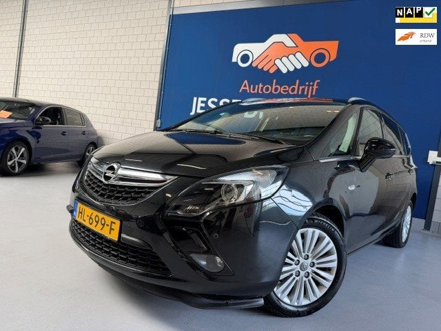 Opel Zafira Tourer 1.6 CDTI Business+ 7p/bj.2015 / leder / n, 136 pk, Gebruikt, Euro 6, 4 cilinders