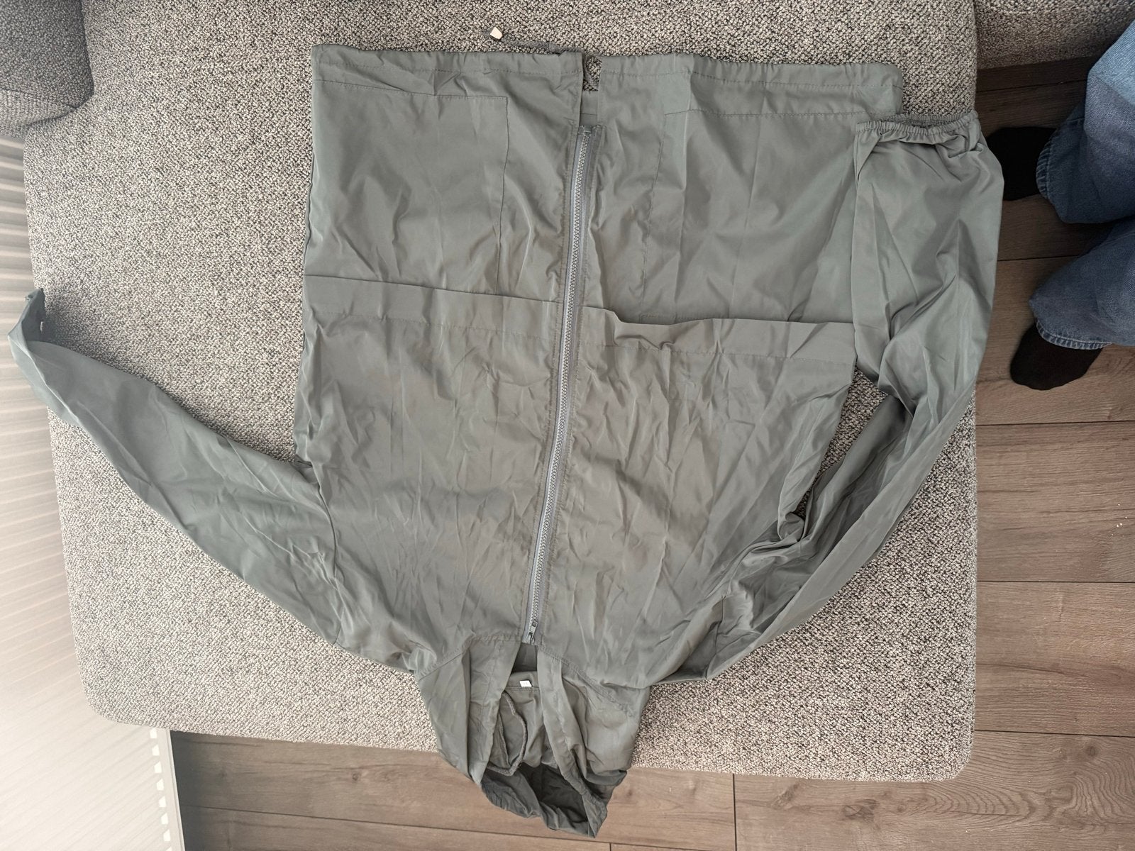 Lichtgewicht windjack - Maat XL, Ophalen of Verzenden, Zo goed als nieuw, Maat 56/58 (XL), Grijs