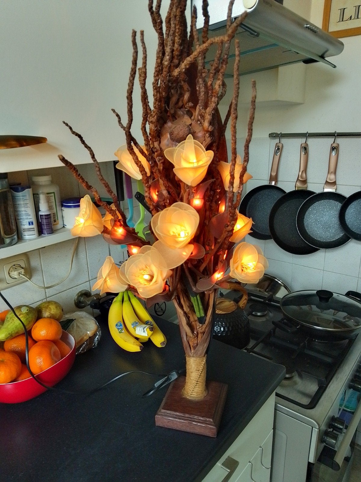 Sfeerverlichting, Ophalen