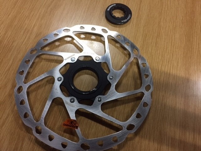 Shimano XT ATB Remschijf, 180mm, Centerlock,nieuw, Fietsen en Brommers, Fietsonderdelen, Overige typen, Ophalen of Verzenden, Shimano XTR