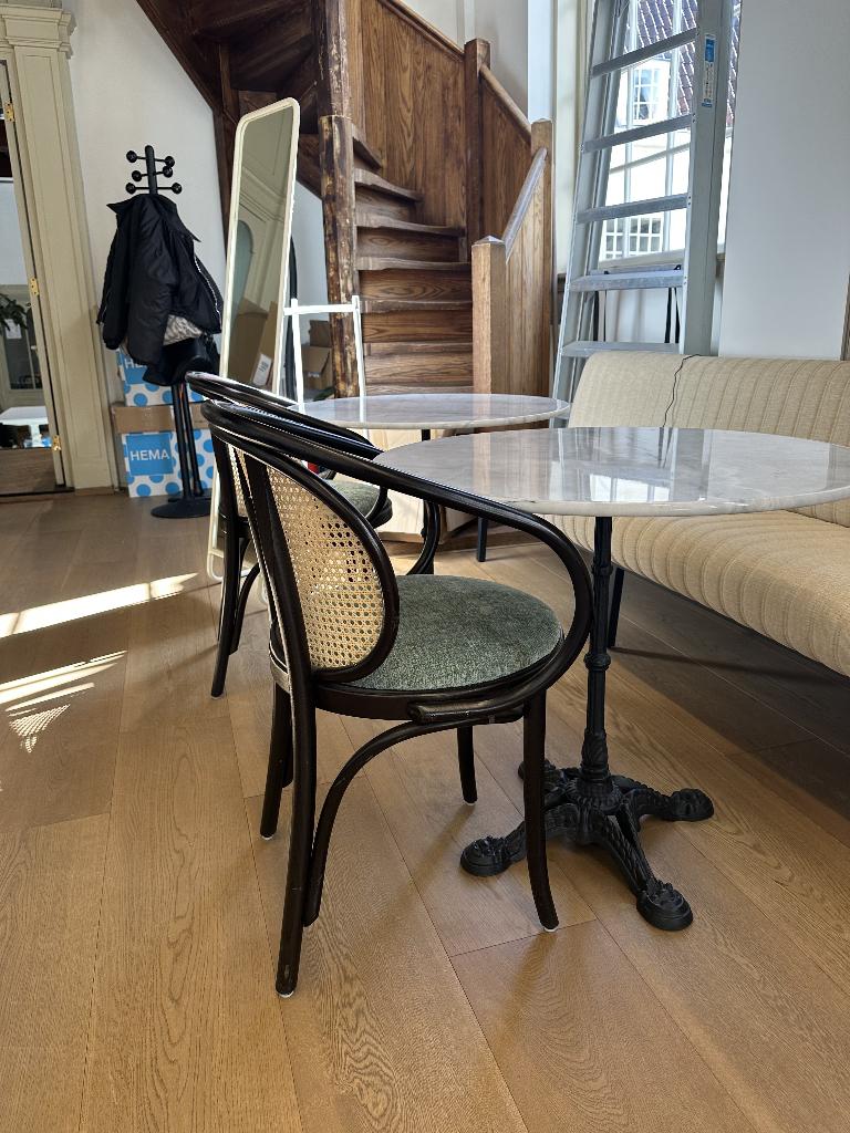 Luxe rotan Bistro stoelen (11 stuks), Ophalen, Bistro, Overige kleuren, Zo goed als nieuw