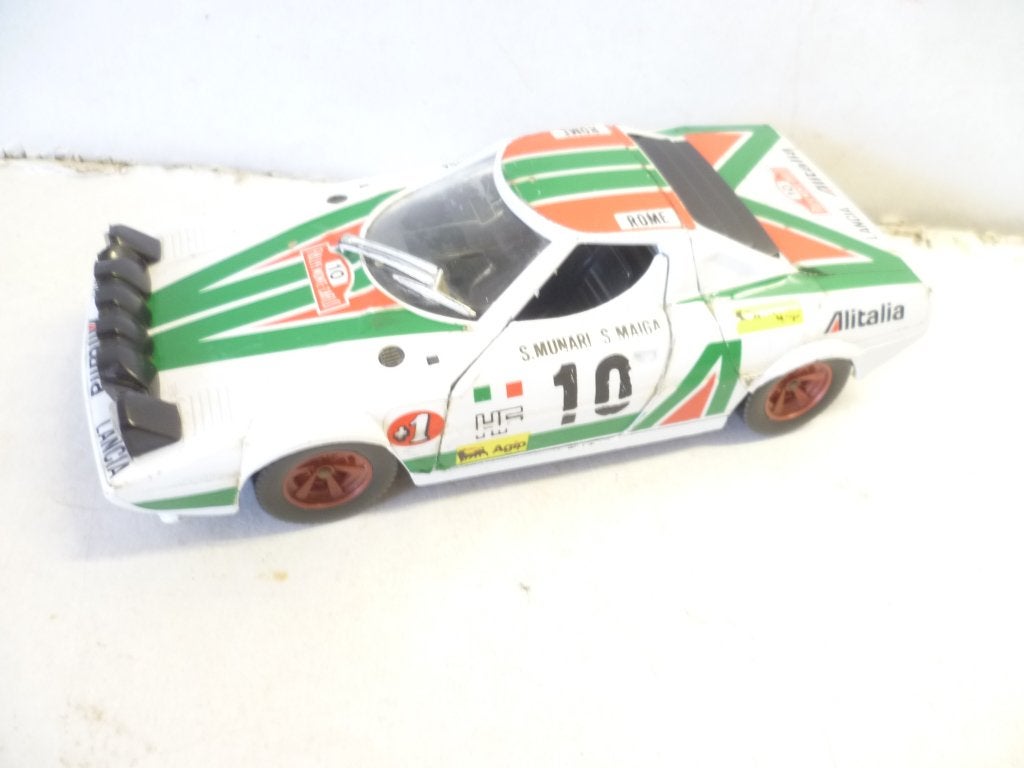 Bburago Italy 1977-82 Lancia Stratos Rallye Monte Carlo 1:24, Ophalen of Verzenden, Zo goed als nieuw, Auto, Bburago