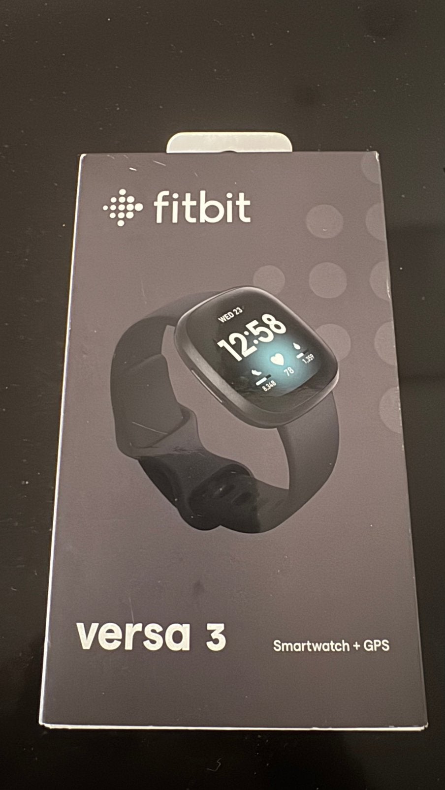 Fitbit versa 3, Ophalen of Verzenden, Zo goed als nieuw, Zwart, Android