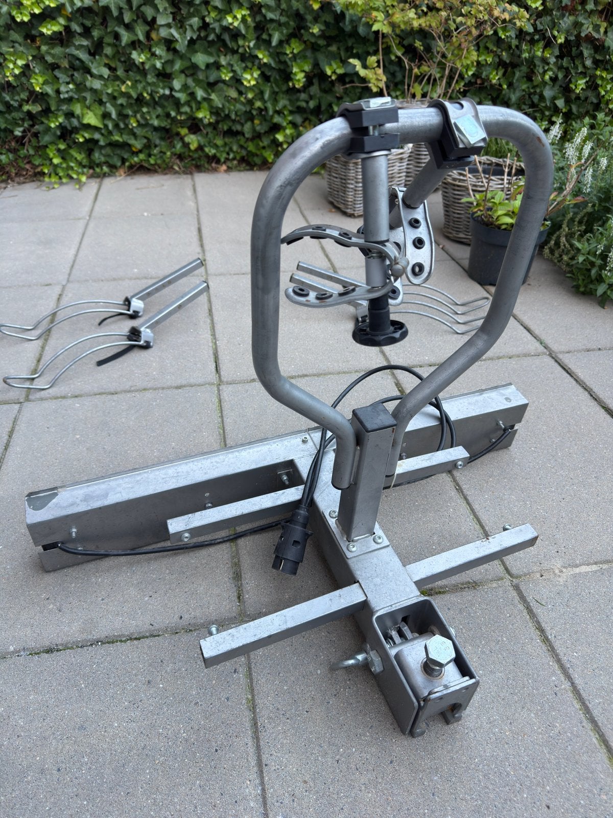 Gebruikte fietsendrager voor 2 fietsen, Auto diversen, Ophalen, 2 fietsen, Gebruikt, Trekhaakdrager