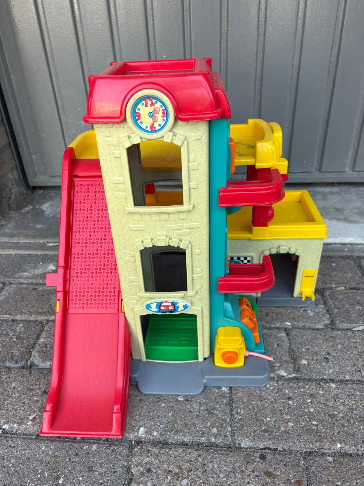 Fisher-Price Little People Garage Speelset, Ophalen, Gebruikt