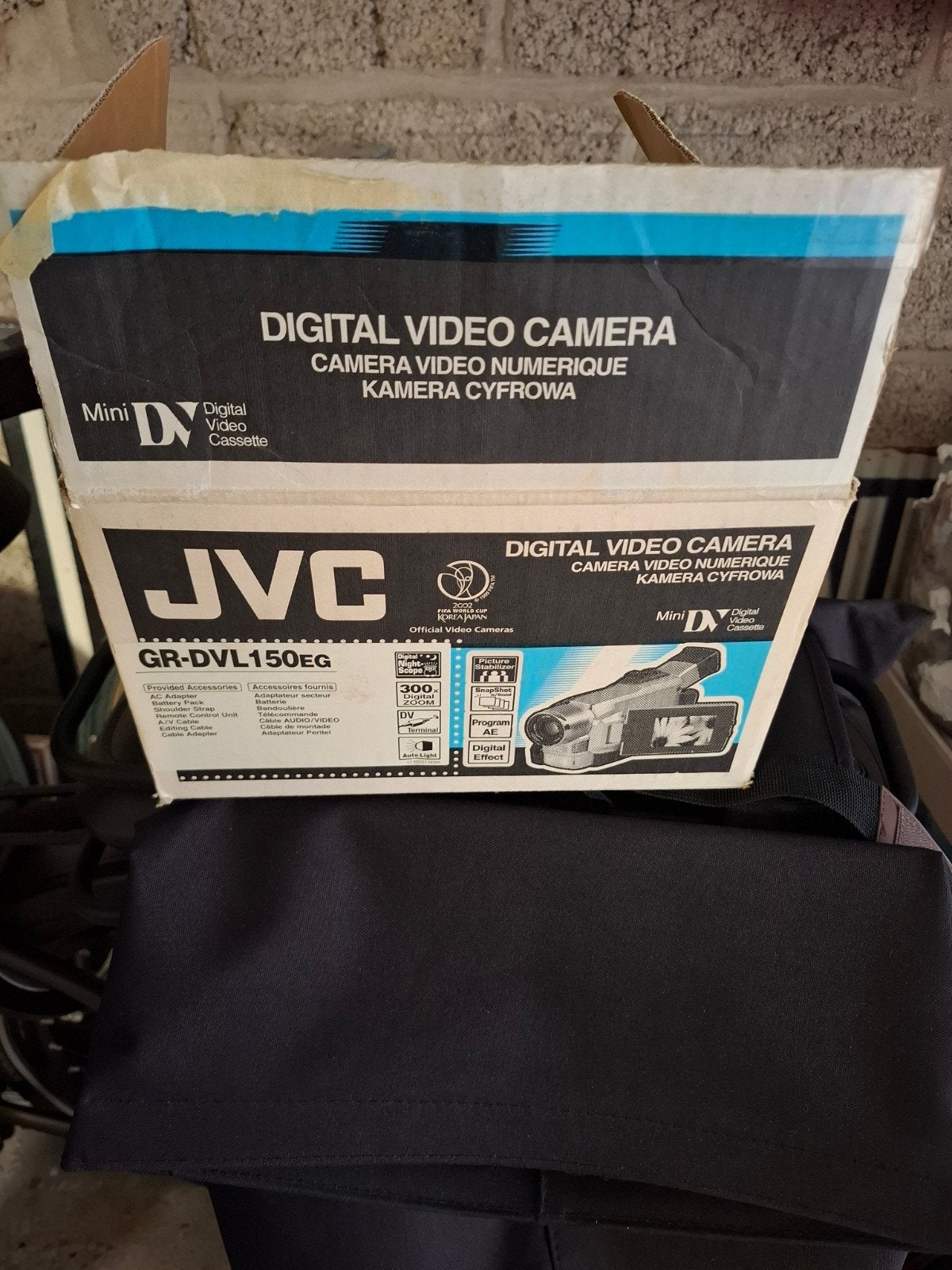 JVC GR-DVL150EG Mini DV digitale videocamera, Gebruikt, 20x of meer, Ophalen of Verzenden, Camera