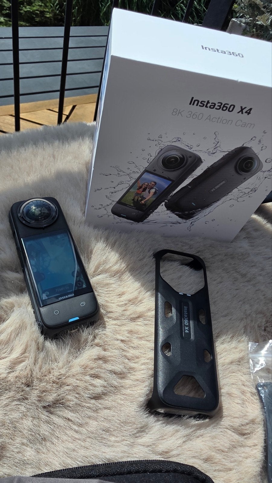 Insta360 x4 met dive case volledige set, Overige soorten, Minder dan 8x, Zo goed als nieuw, Ophalen