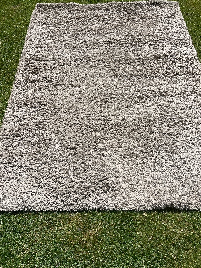 Vloerkleed 170 x 240 cm (Gaser), Ophalen, Gebruikt, Beige, 150 tot 200 cm