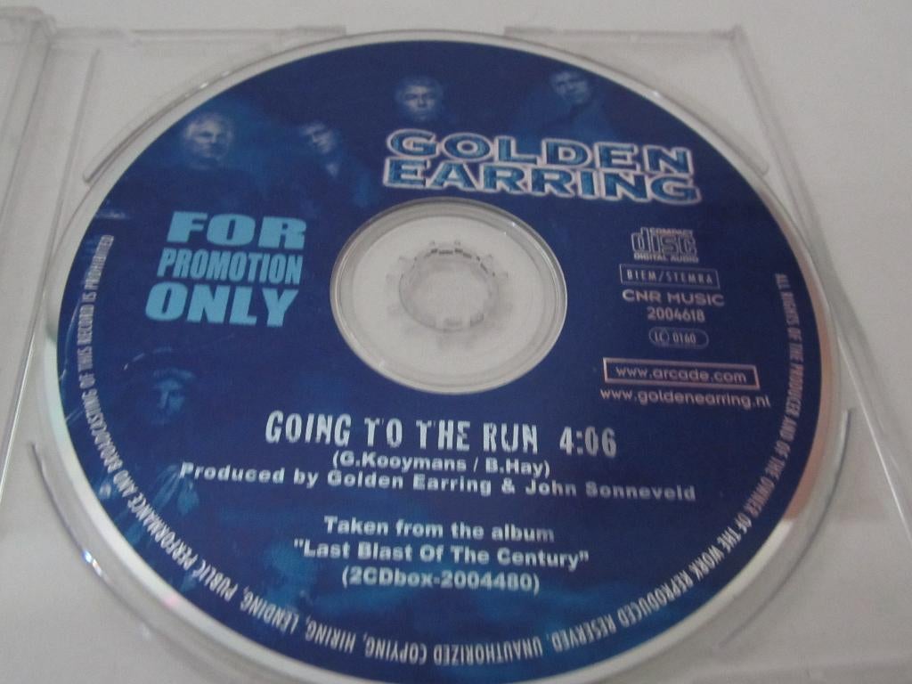 Golden Earring - Going to the run ( cd, nederbeat, promo), Verzenden, Gebruikt, Poprock