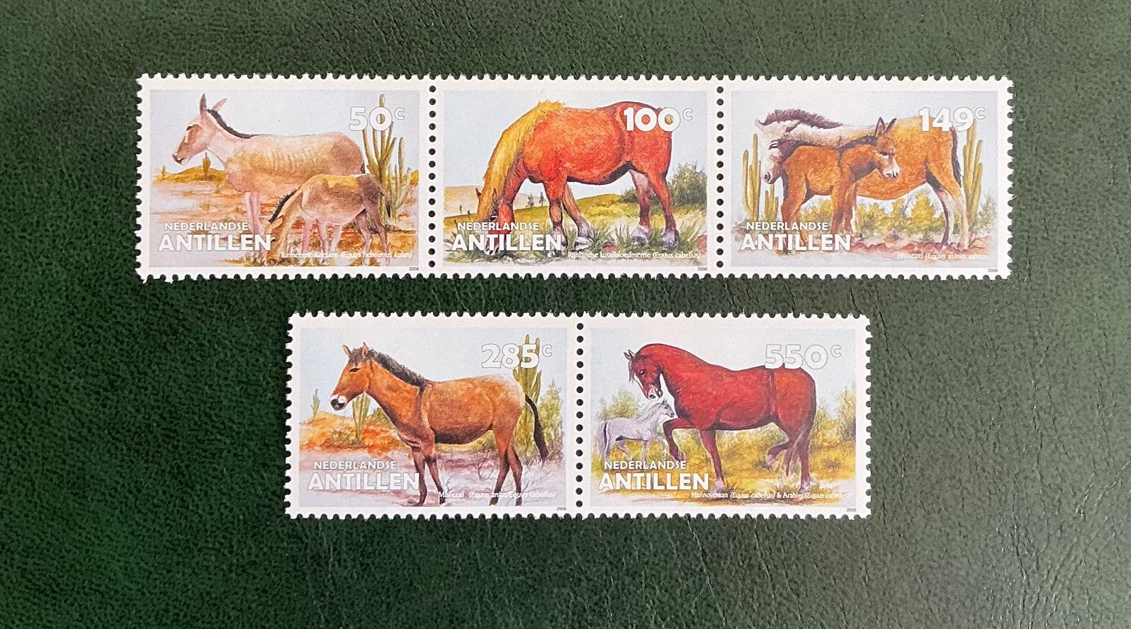 Te koop nvph nr 1631-35 ned Antillen postfris, Ophalen of Verzenden, Postfris