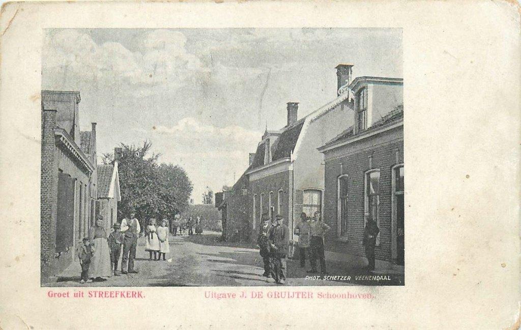 701-250-013 Streefkerk, Verzenden, Voor 1920, Zuid-Holland