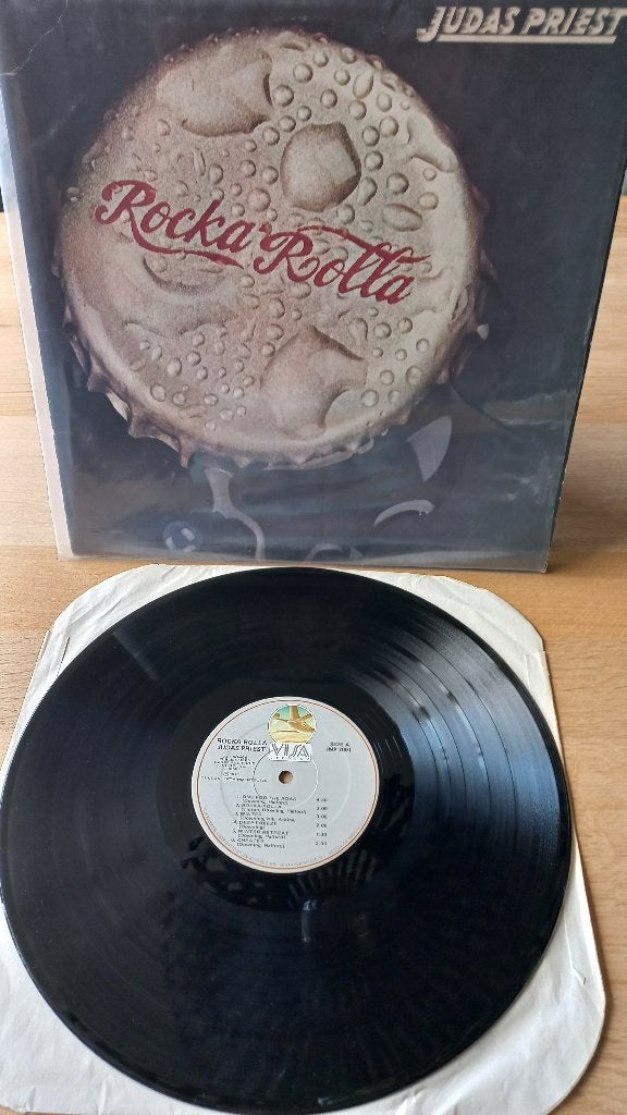 judas priest              rocka rolla, Gebruikt, 1970 - 1979, 12 inch, Poprock